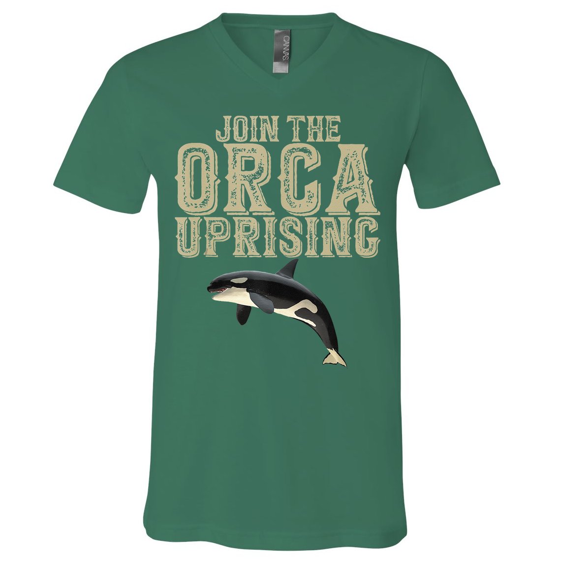 Join The Orca Uprising V-Neck T-Shirt