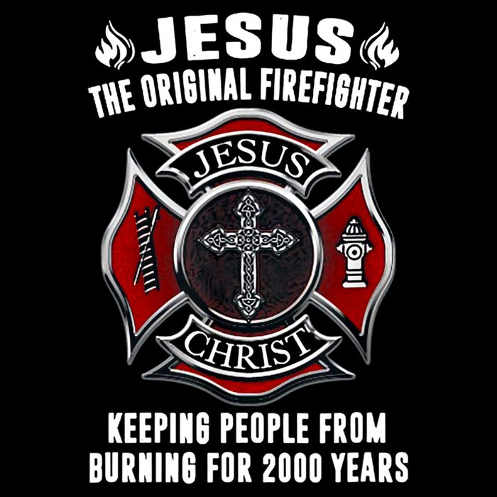Jesus The Original Firefighter Visor