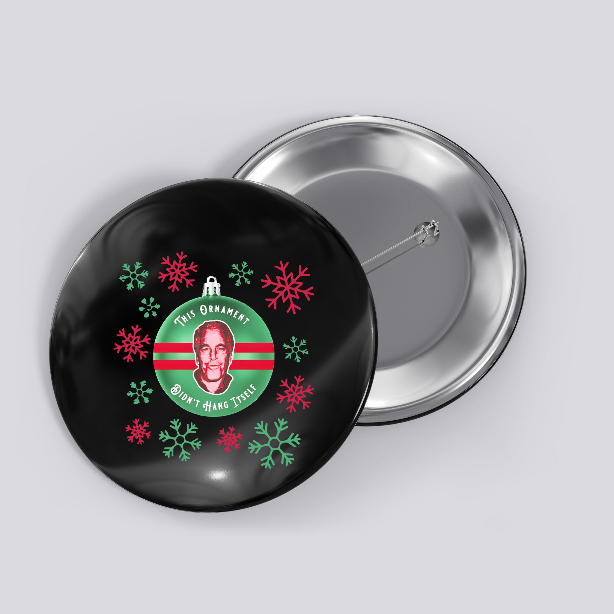 Je This Ornament Didn’T Hang Itself Ugly Christmas Sweater Button