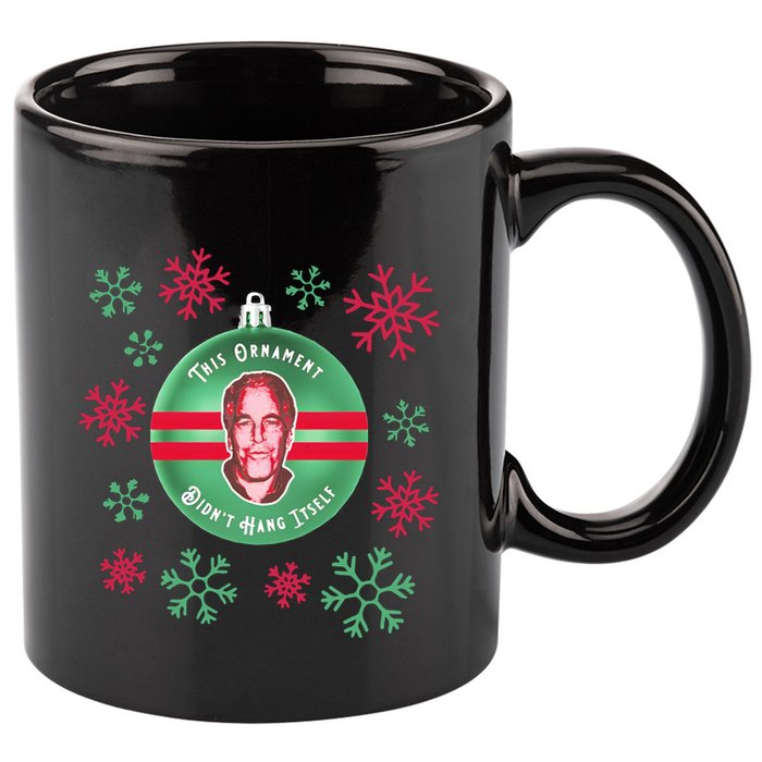 Je This Ornament Didn’T Hang Itself Ugly Christmas Sweater 11oz C Handle Ceramic Mug