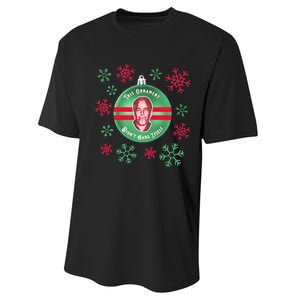 Je This Ornament Didn’T Hang Itself Ugly Christmas Sweater Performance Sprint T-Shirt