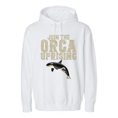 Join The Orca Uprising Garment-Dyed Fleece Hoodie