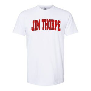 Jim Thorpe Pa Pennsylvania Varsity Style Usa Softstyle CVC T-Shirt