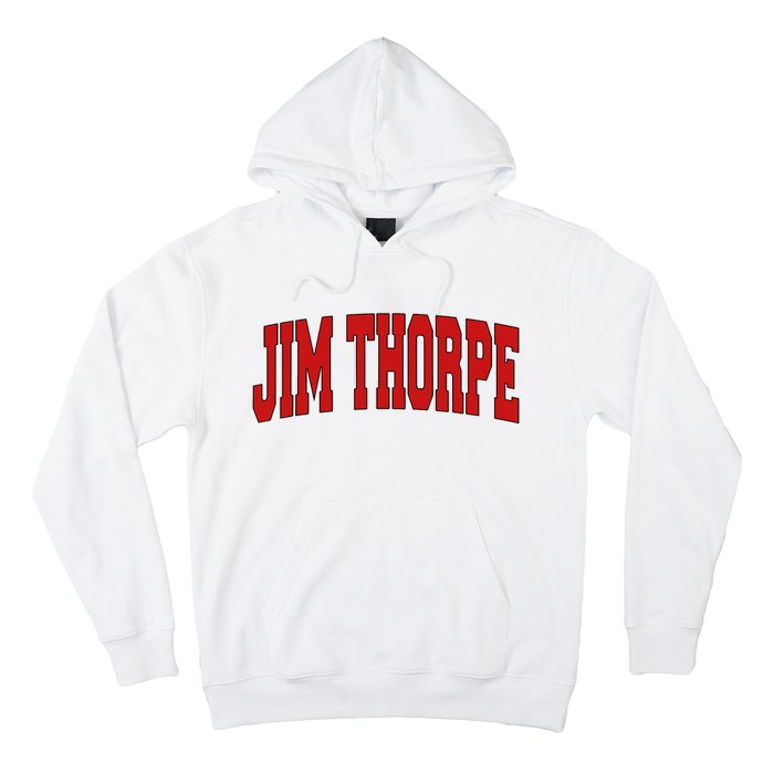 Jim Thorpe Pa Pennsylvania Varsity Style Usa Hoodie