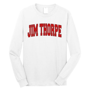 Jim Thorpe Pa Pennsylvania Varsity Style Usa Long Sleeve Shirt