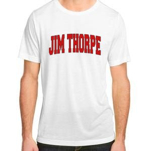 Jim Thorpe Pa Pennsylvania Varsity Style Usa Adult ChromaSoft Performance T-Shirt