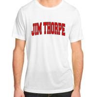 Jim Thorpe Pa Pennsylvania Varsity Style Usa Adult ChromaSoft Performance T-Shirt