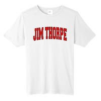 Jim Thorpe Pa Pennsylvania Varsity Style Usa Tall Fusion ChromaSoft Performance T-Shirt