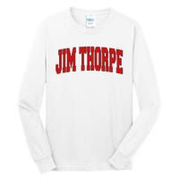 Jim Thorpe Pa Pennsylvania Varsity Style Usa Tall Long Sleeve T-Shirt