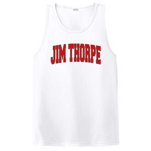 Jim Thorpe Pa Pennsylvania Varsity Style Usa PosiCharge Competitor Tank