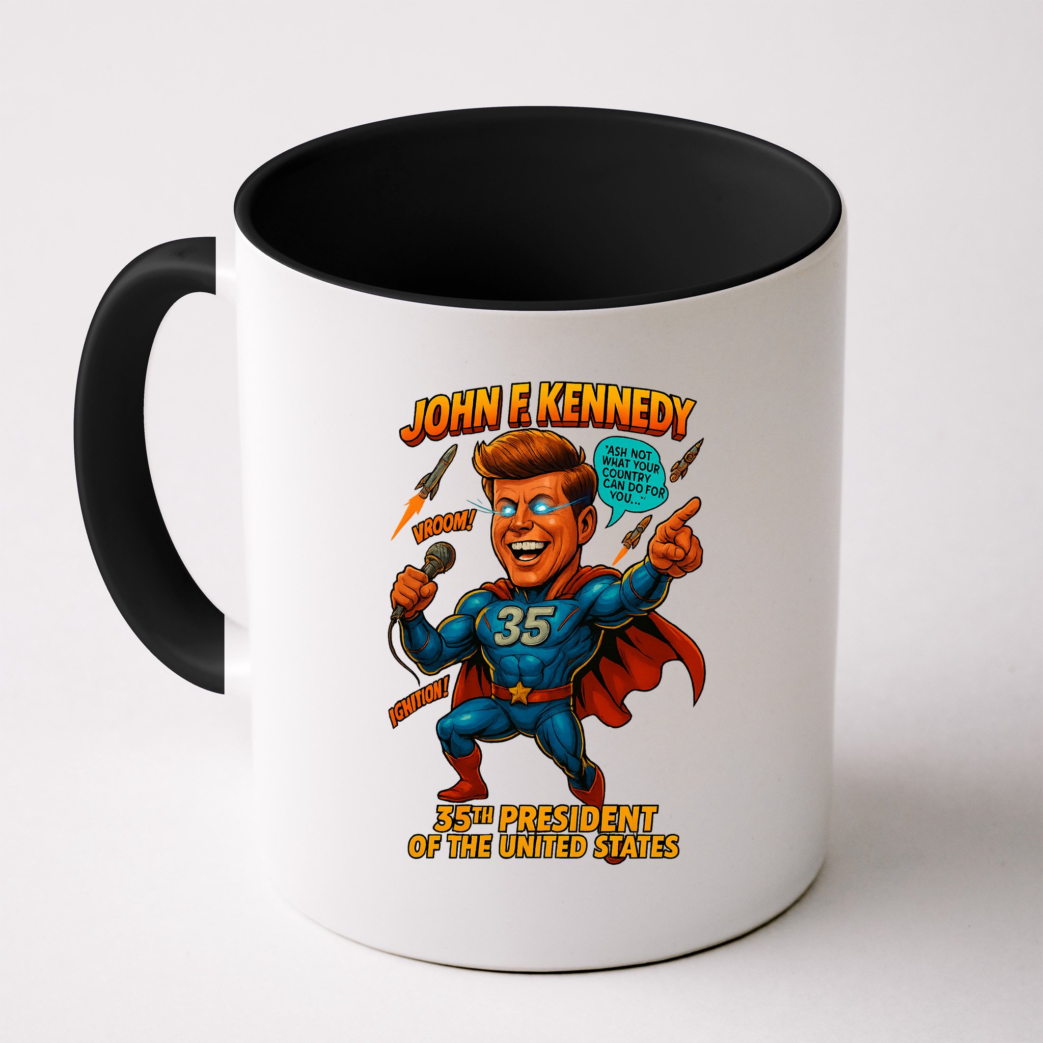 JFK The Presidential Chronicles Mug
