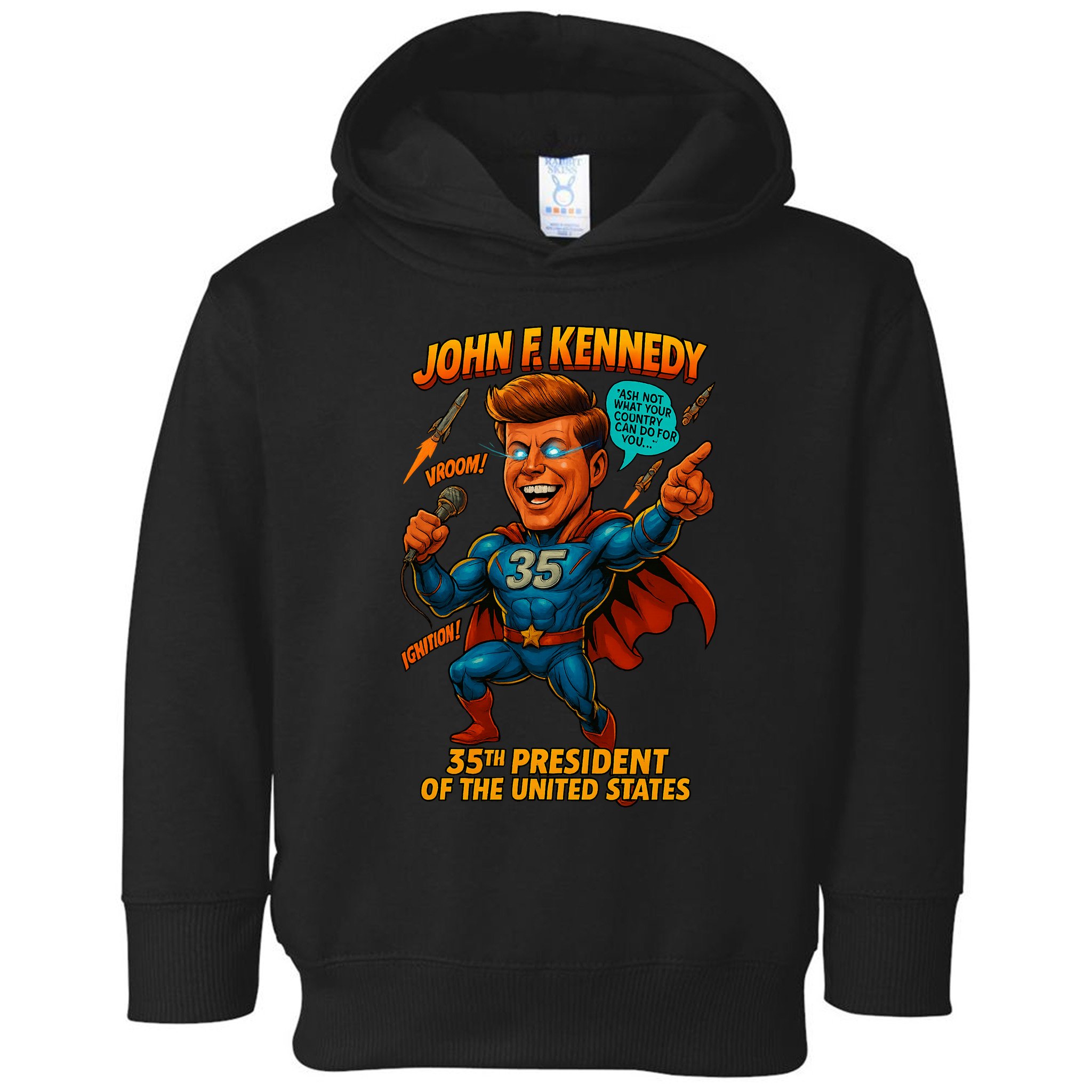 JFK The Presidential Chronicles Toddler Hoodie