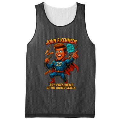 JFK The Presidential Chronicles Mesh Reversible Basketball Jersey Tank