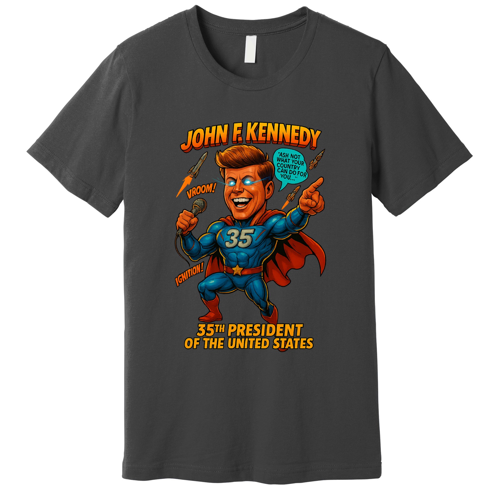JFK The Presidential Chronicles Premium T-Shirt
