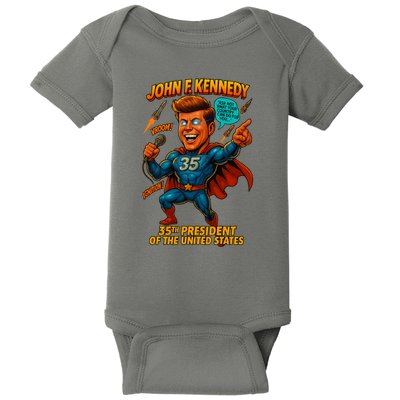 JFK The Presidential Chronicles Baby Bodysuit