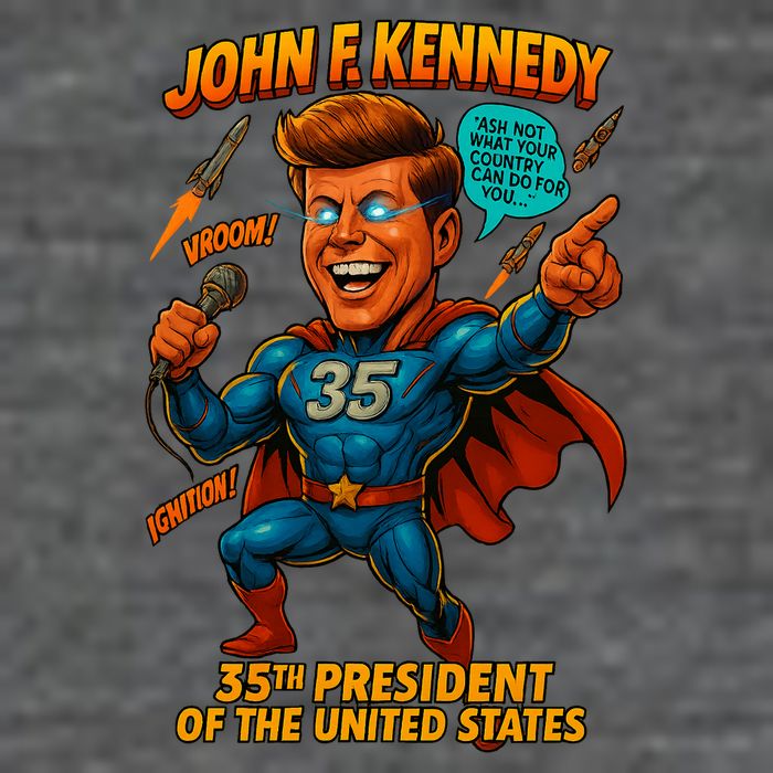 JFK The Presidential Chronicles Baby Bodysuit
