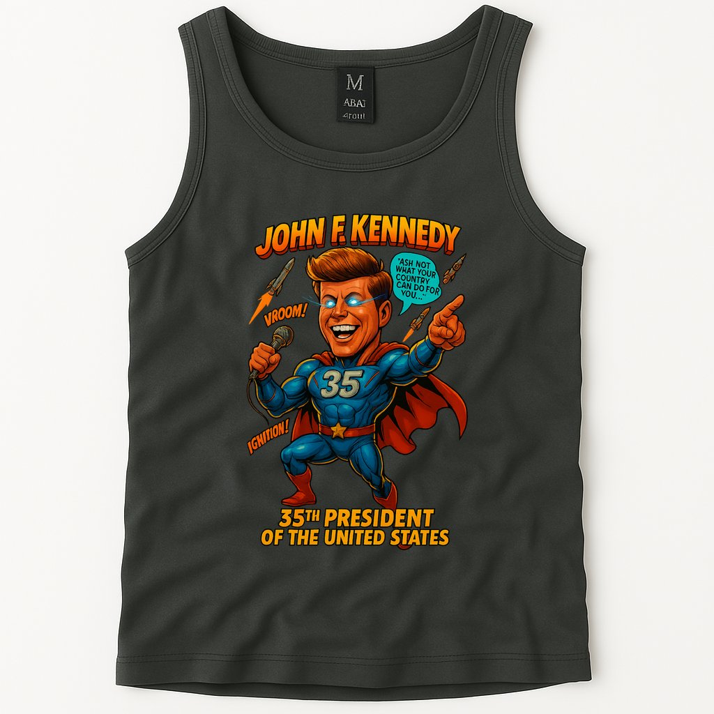 JFK The Presidential Chronicles Tank Top