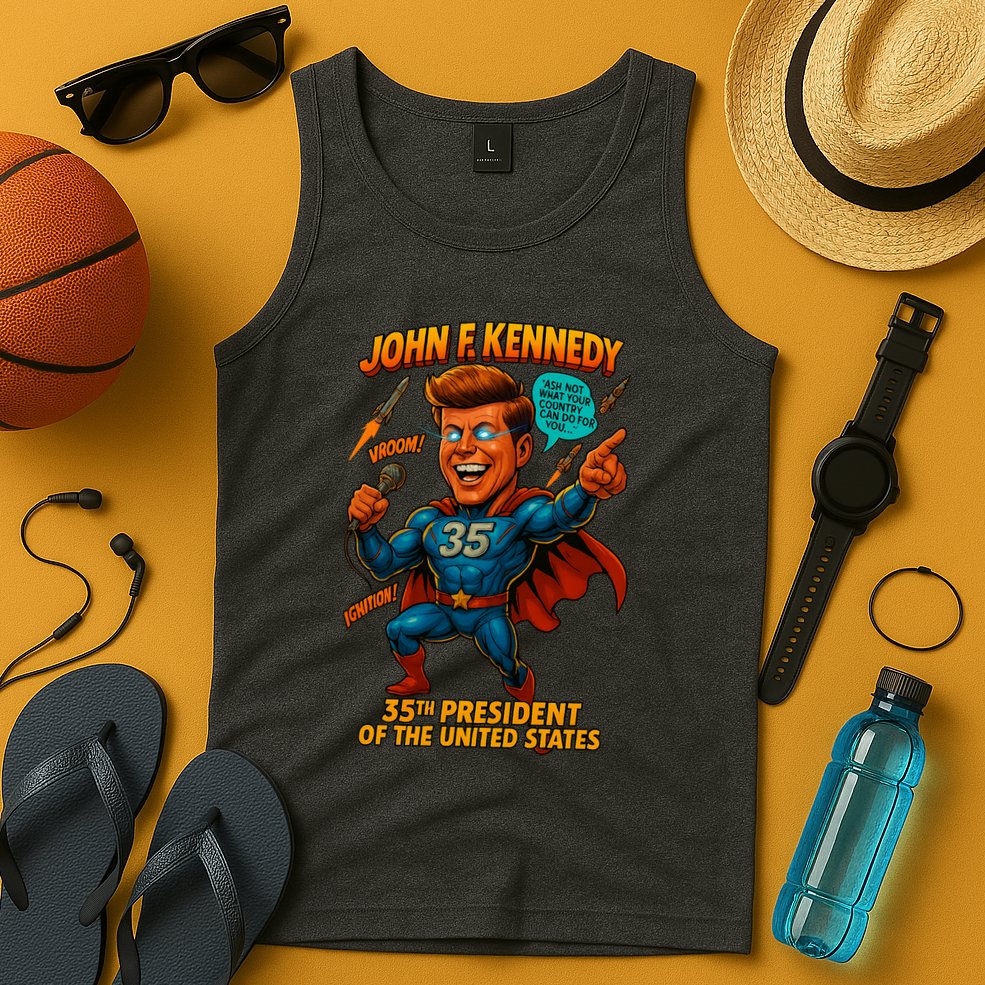 JFK The Presidential Chronicles Tank Top