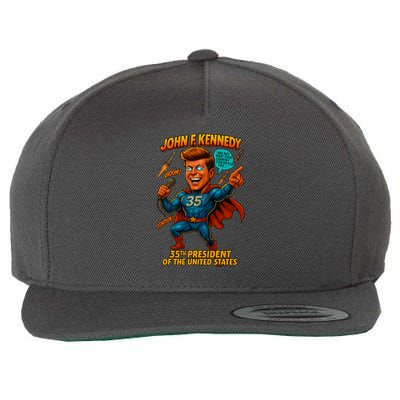 JFK The Presidential Chronicles Wool Snapback Cap