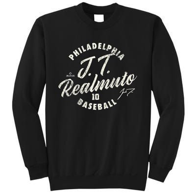 J T Realmuto Philadelphia Baseball Vintage Cursive Sweatshirt