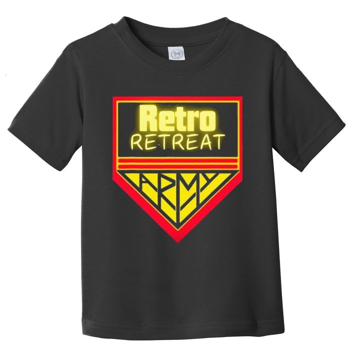 Join The Retro Retreat Army Toddler T-Shirt