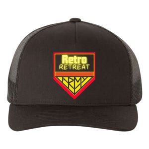 Join The Retro Retreat Army – Trendy Graphic Yupoong Adult 5-Panel Trucker Hat