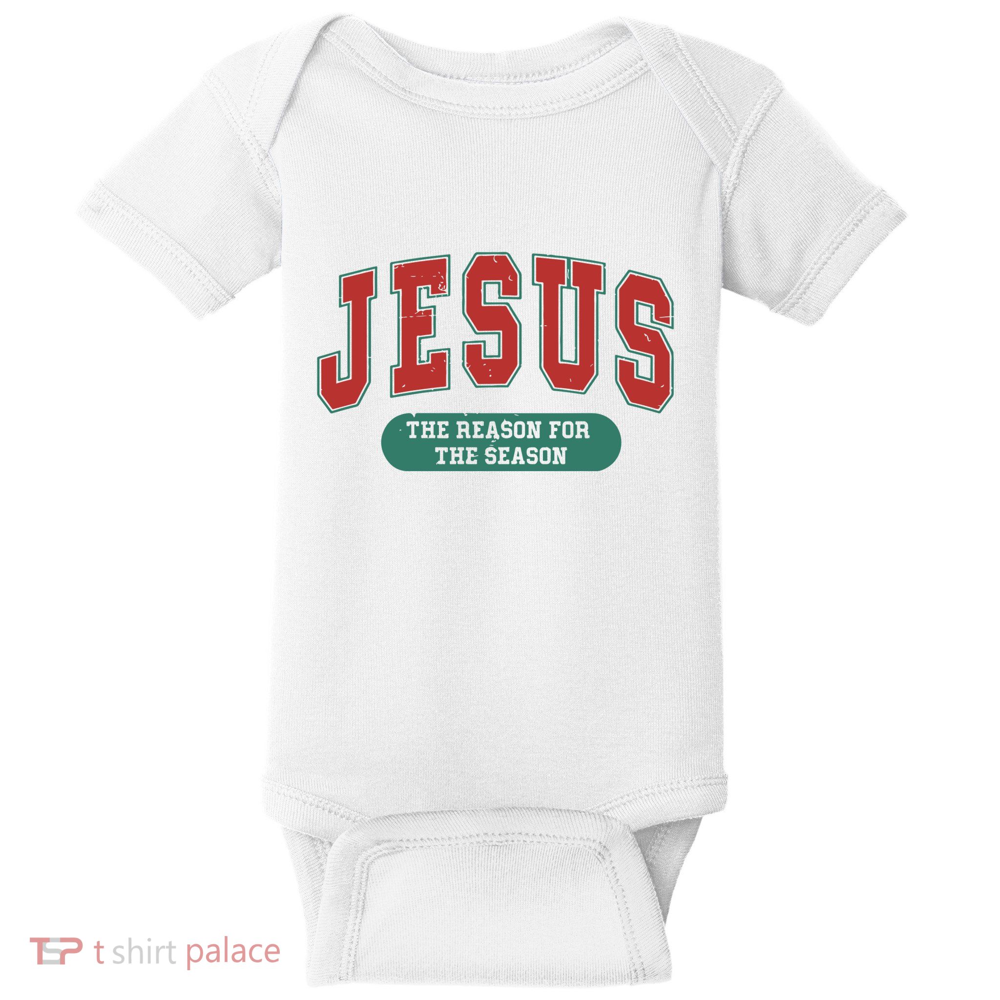 Jesus The Reason For The Season Faith Christmas Merry Christmas Baby Bodysuit