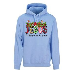 Jesus The Reason For The Season Christian Christmas God  Unisex Surf Hoodie