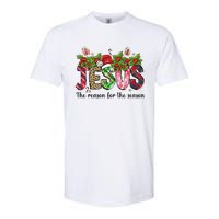 Jesus The Reason For The Season Christian Christmas God  Softstyle CVC T-Shirt