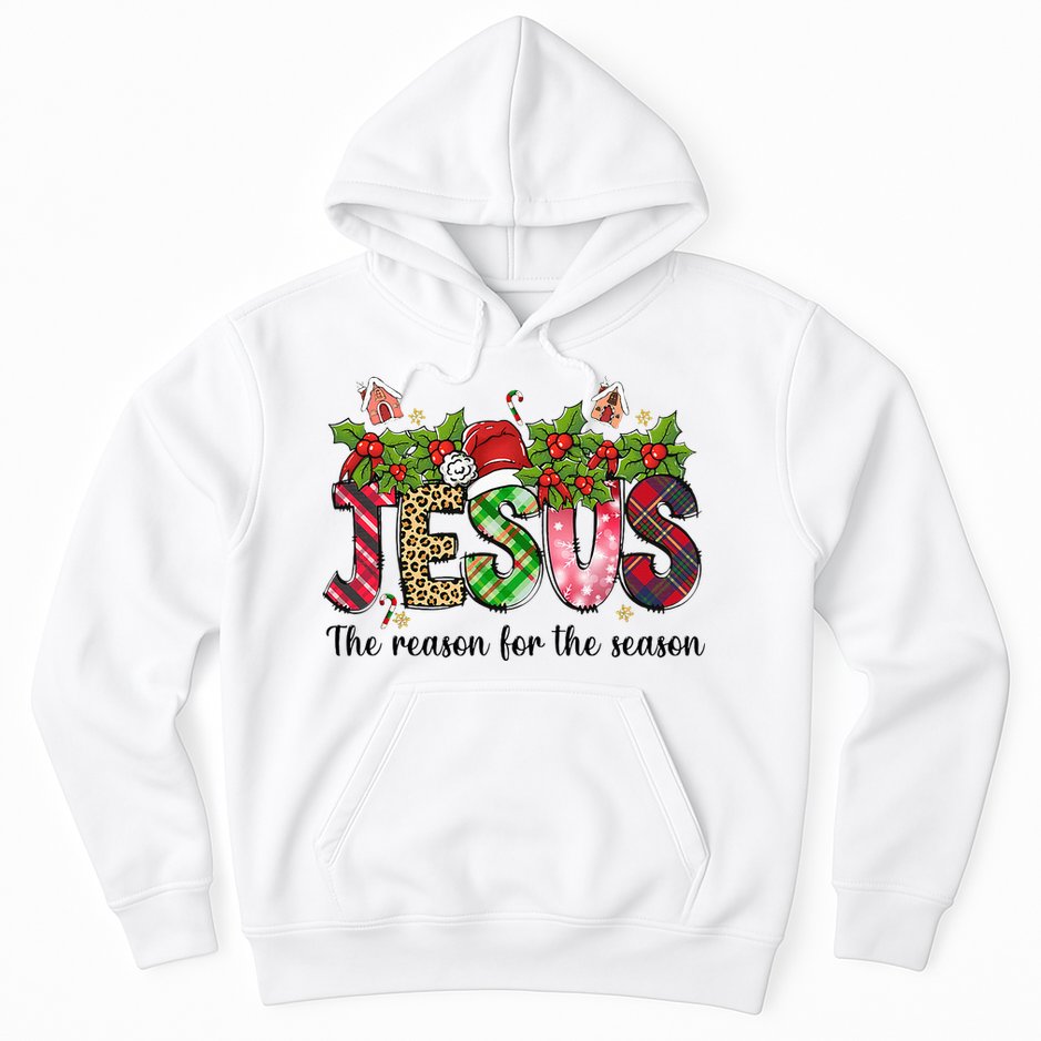 Jesus The Reason For The Season Christian Christmas God  Hoodie