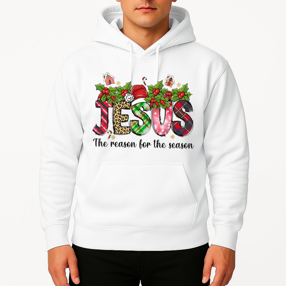 Jesus The Reason For The Season Christian Christmas God  Hoodie