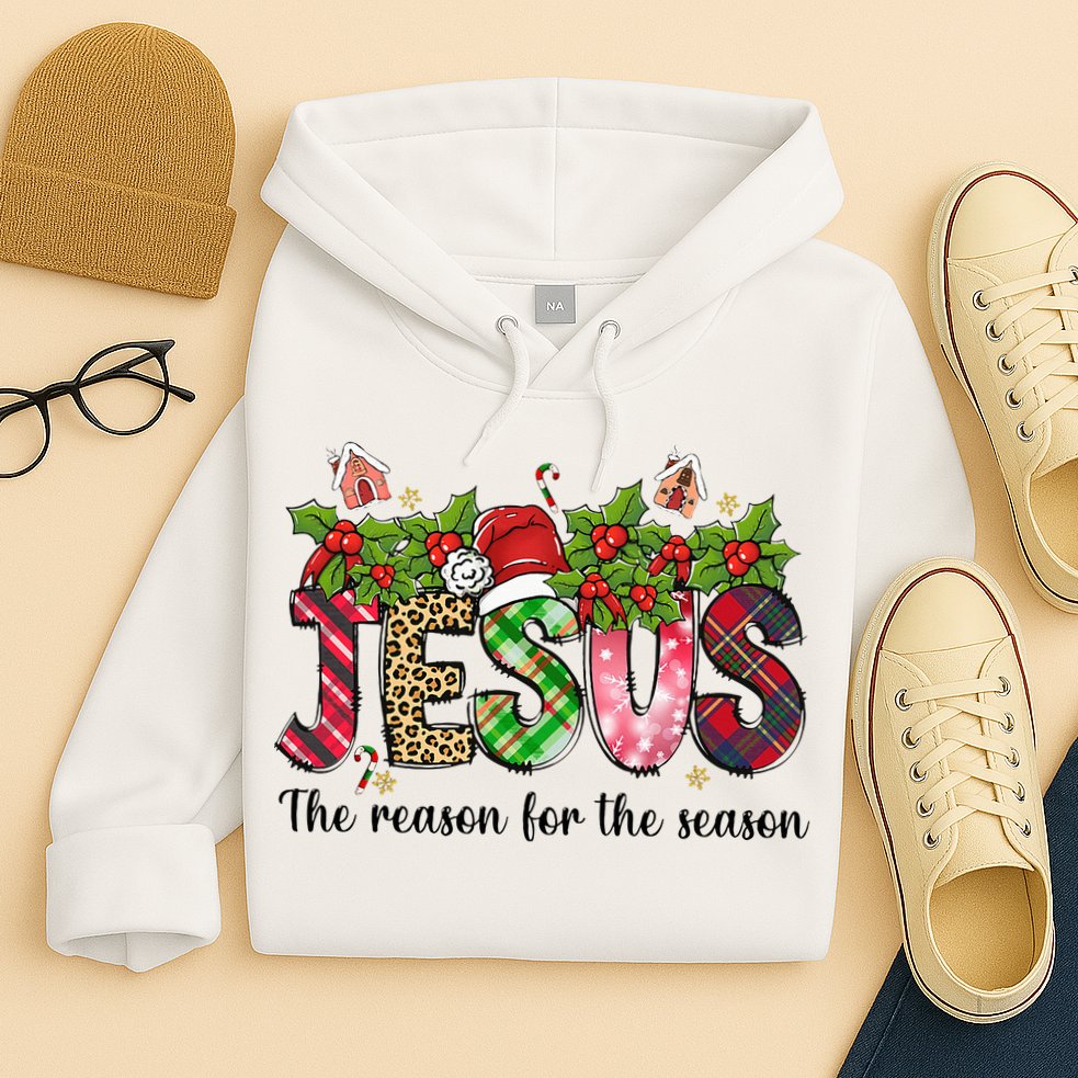 Jesus The Reason For The Season Christian Christmas God  Hoodie