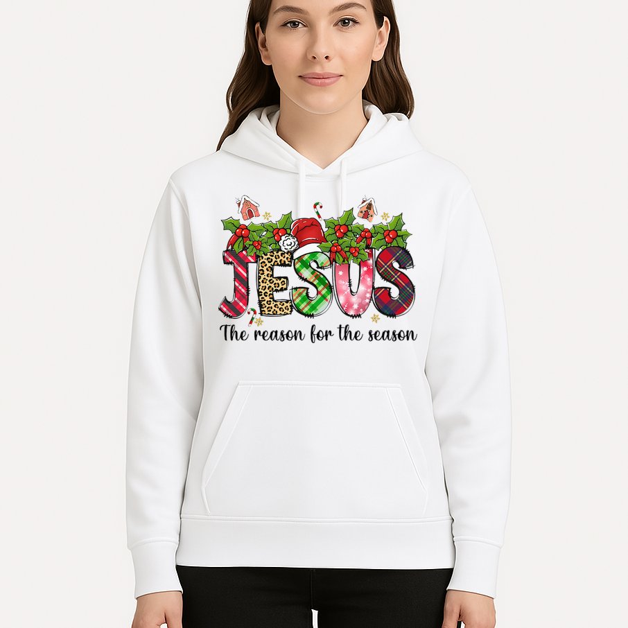 Jesus The Reason For The Season Christian Christmas God  Hoodie