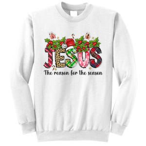 Jesus The Reason For The Season Christian Christmas God  Sweatshirt