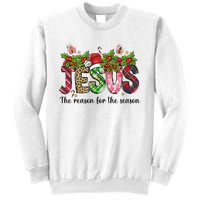 Jesus The Reason For The Season Christian Christmas God  Sweatshirt