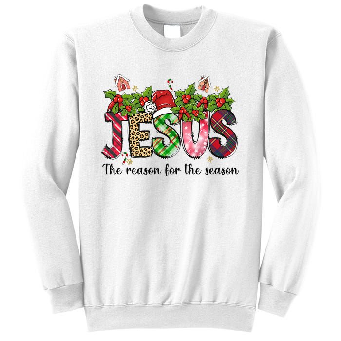 Jesus The Reason For The Season Christian Christmas God  Sweatshirt