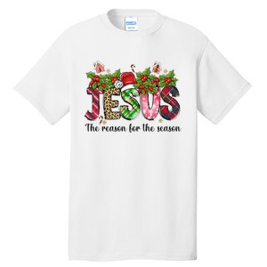 Jesus The Reason For The Season Christian Christmas God  Tall T-Shirt