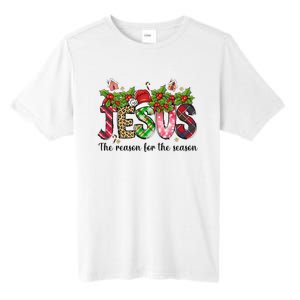 Jesus The Reason For The Season Christian Christmas God  Tall Fusion ChromaSoft Performance T-Shirt