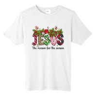 Jesus The Reason For The Season Christian Christmas God  Tall Fusion ChromaSoft Performance T-Shirt