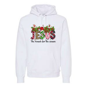 Jesus The Reason For The Season Christian Christmas God  Premium Hoodie