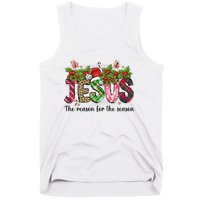 Jesus The Reason For The Season Christian Christmas God  Tank Top