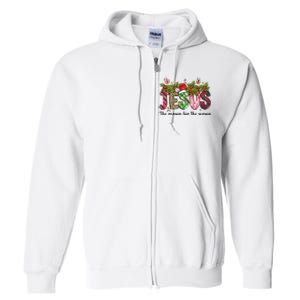 Jesus The Reason For The Season Christian Christmas God  Full Zip Hoodie