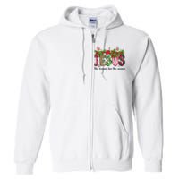 Jesus The Reason For The Season Christian Christmas God  Full Zip Hoodie