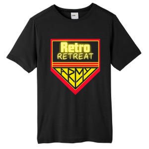 Join The Retro Retreat Army – Trendy Graphic Tall Fusion ChromaSoft Performance T-Shirt