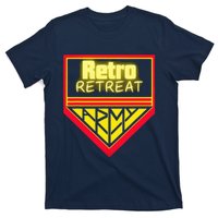 Join The Retro Retreat Army – Trendy Graphic T-Shirt