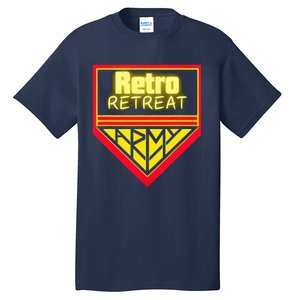 Join The Retro Retreat Army – Trendy Graphic Tall T-Shirt