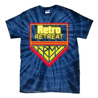 Join The Retro Retreat Army – Trendy Graphic Tie-Dye T-Shirt