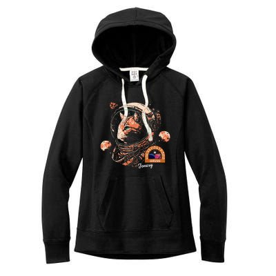 Jonesy The Space Cat Women's Fleece Hoodie