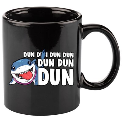 Jeff The Supper Hero Jeff Shark The Land Gaming 11oz C Handle Ceramic Mug