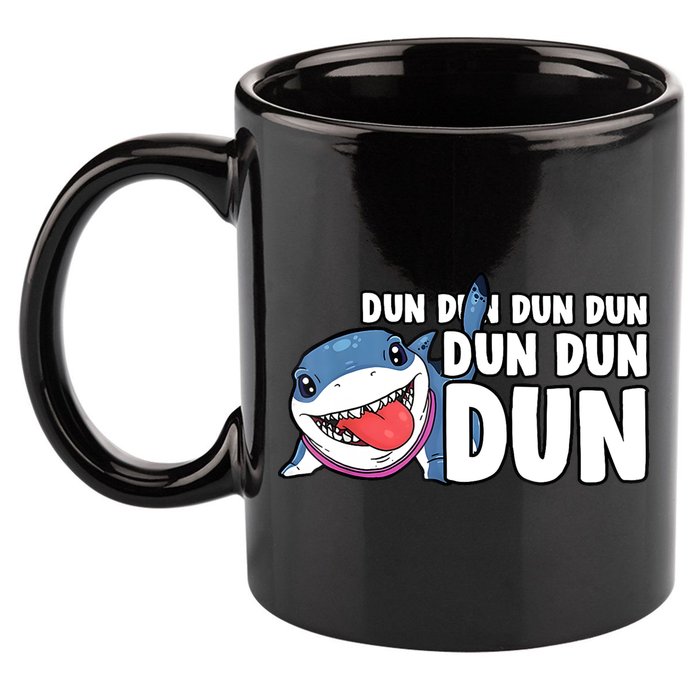 Jeff The Supper Hero Jeff Shark The Land Gaming 11oz C Handle Ceramic Mug